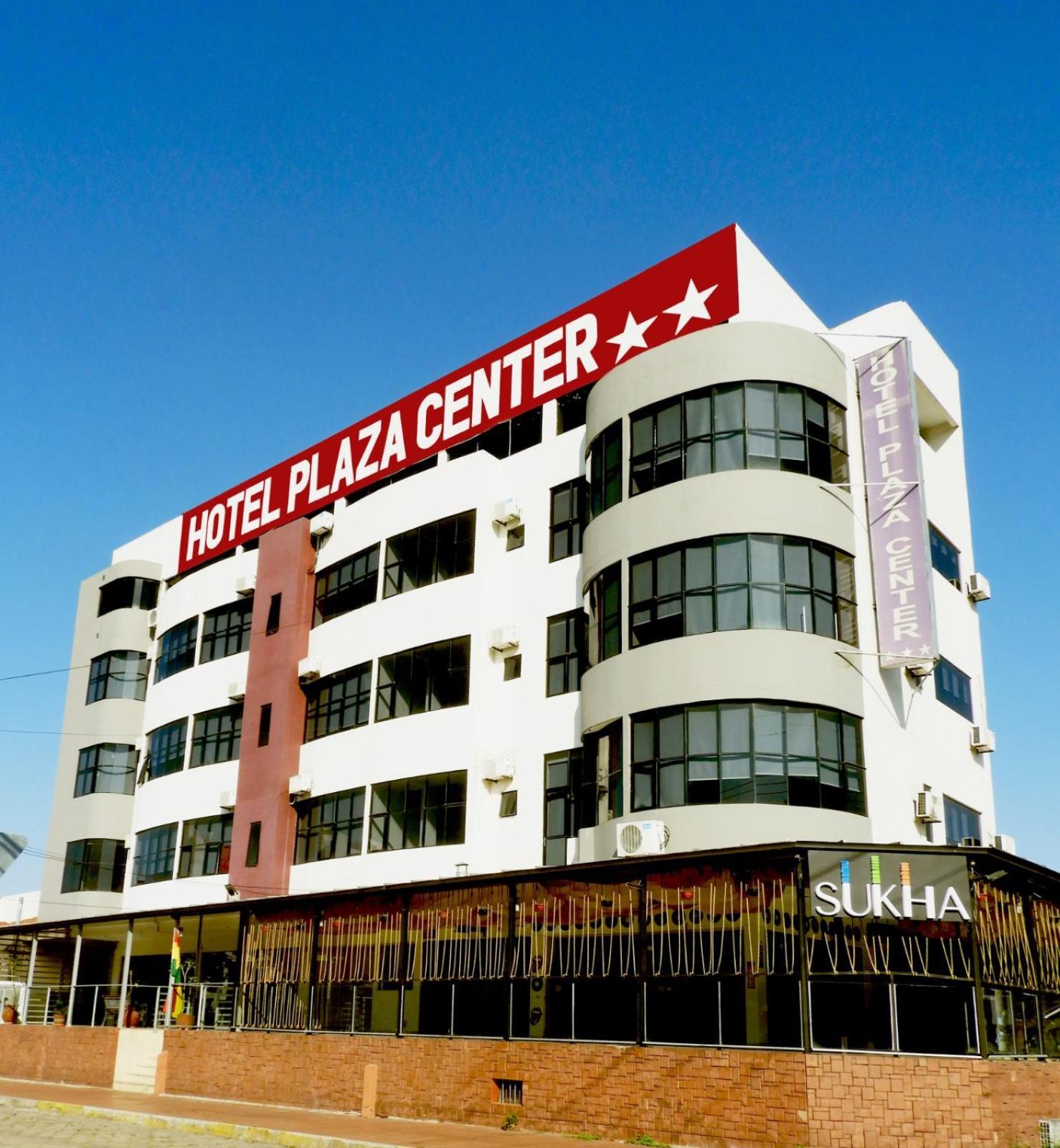 Hotel Plaza Center Санта-Крус-де-ла-Сьерра Экстерьер фото